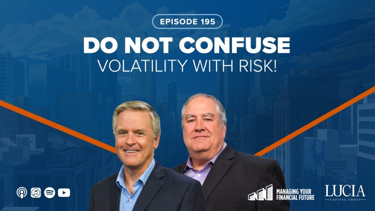 Do Not Confuse Volatility With Risk! - Managing Your Financial Future Episode 195